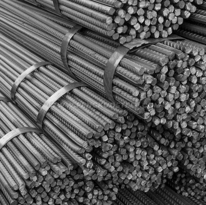 Varões de aço para construção